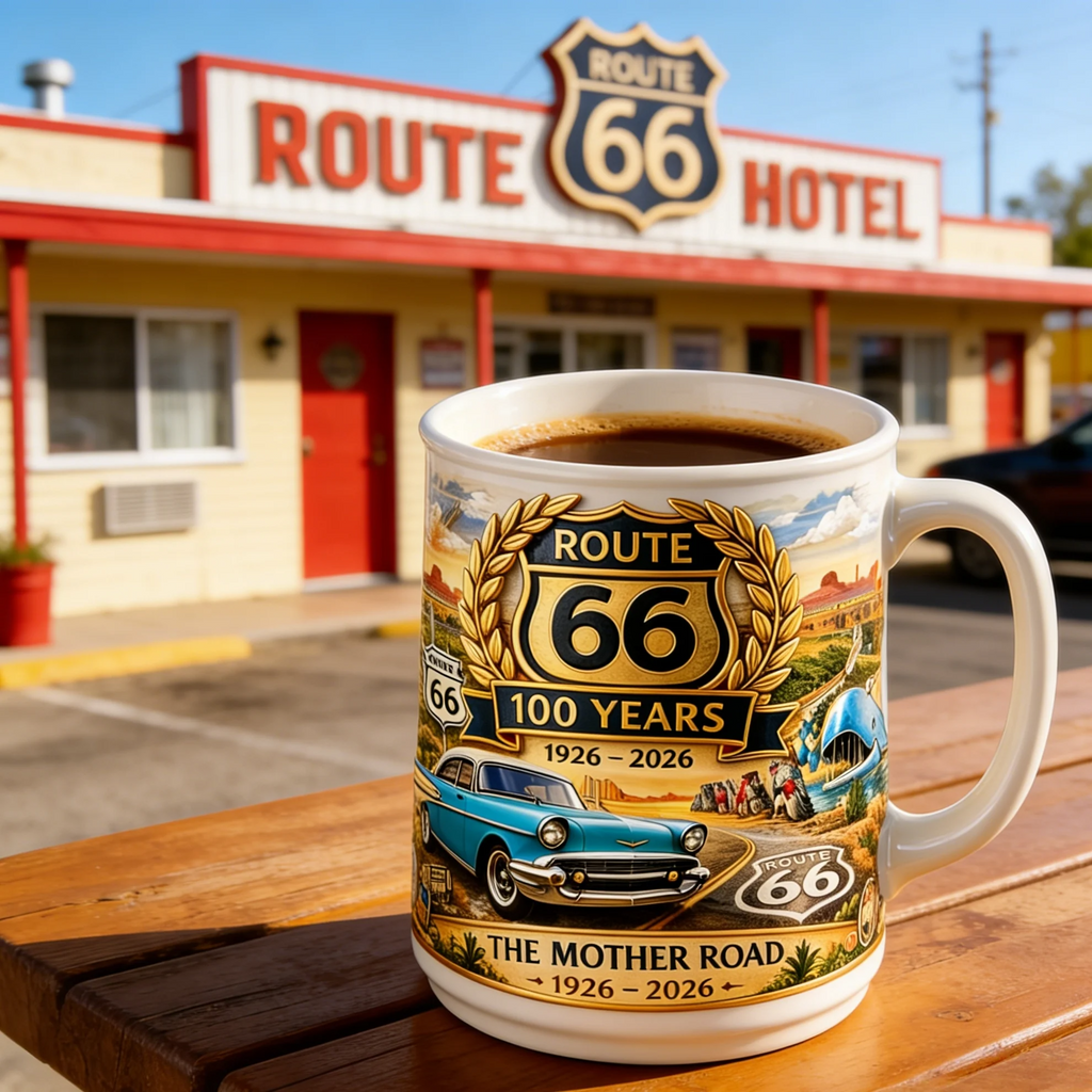 U.S. Route 66 Centennial Commemorative Mug（Limited Edition)