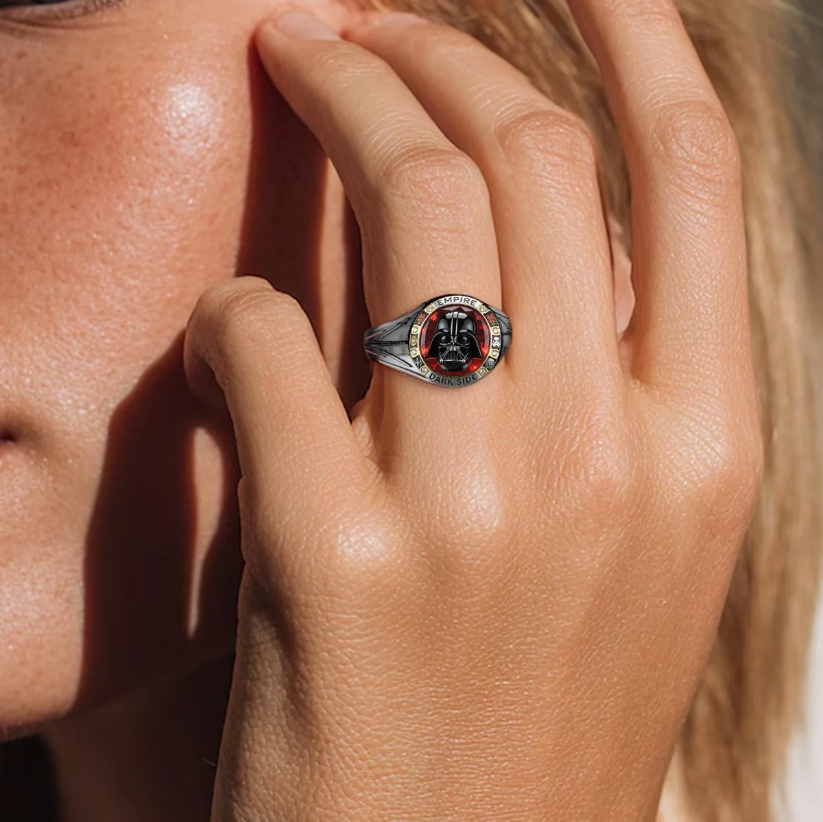 Join The Dark Side - Personalized The Force Ring