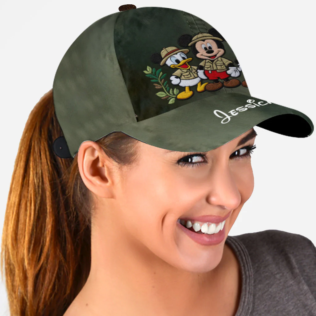 Animal Kingdom Trip - Personalized Mouse Classic Cap