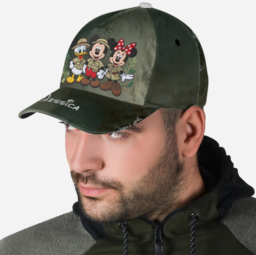Animal Kingdom Trip - Personalized Mouse Classic Cap