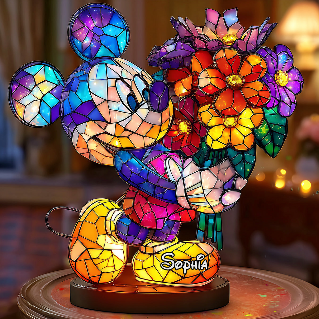 Magic Lamp - Personalized Mouse Acrylic LED Night Light