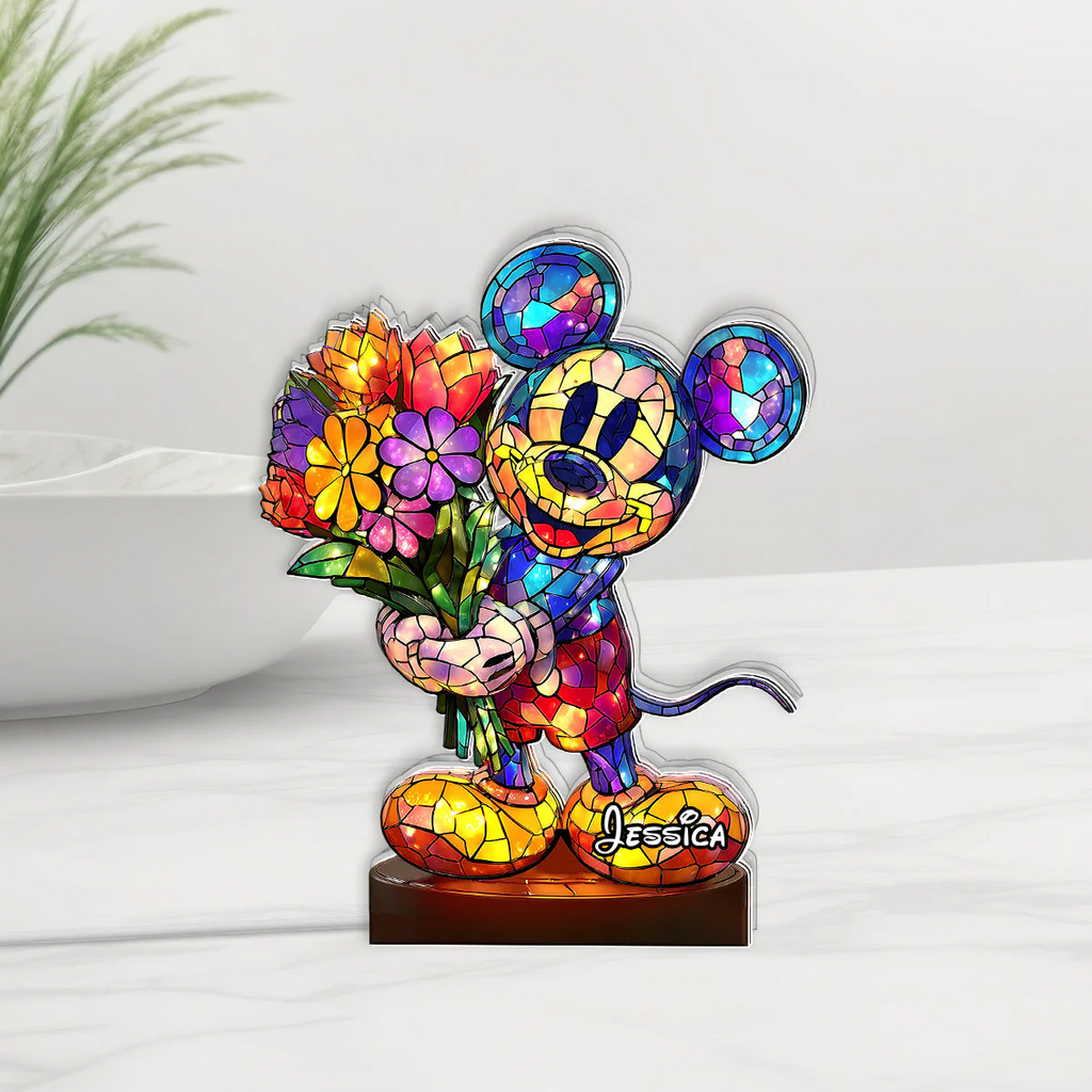 Magic Lamp - Personalized Mouse Acrylic LED Night Light