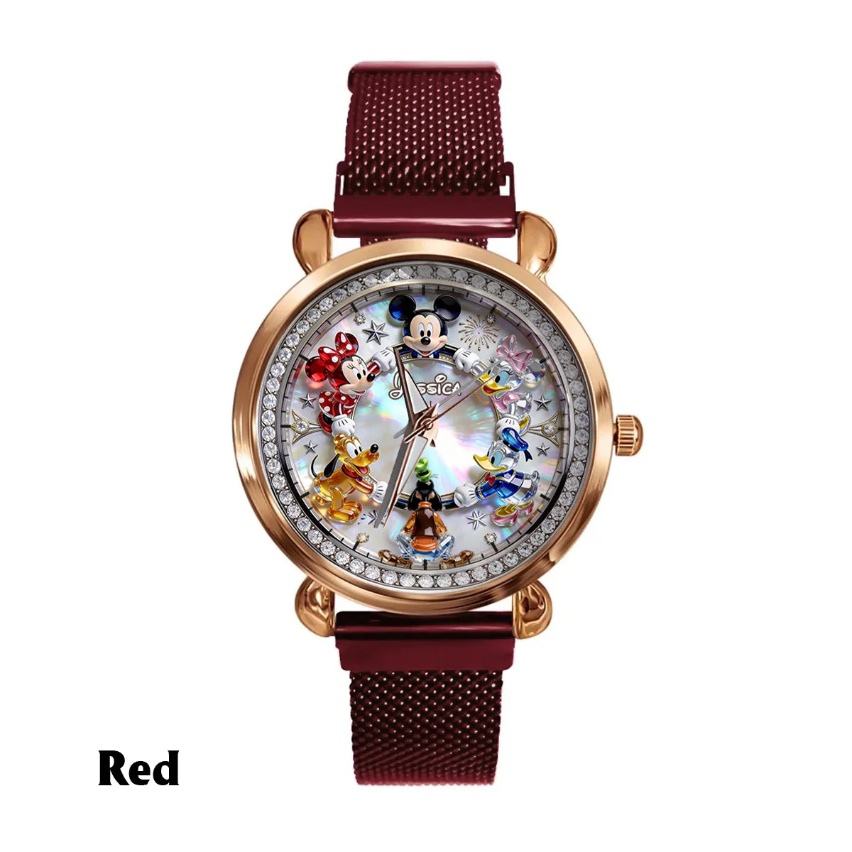 Friends Anniversary - Personalized Mouse Women Hand Watch