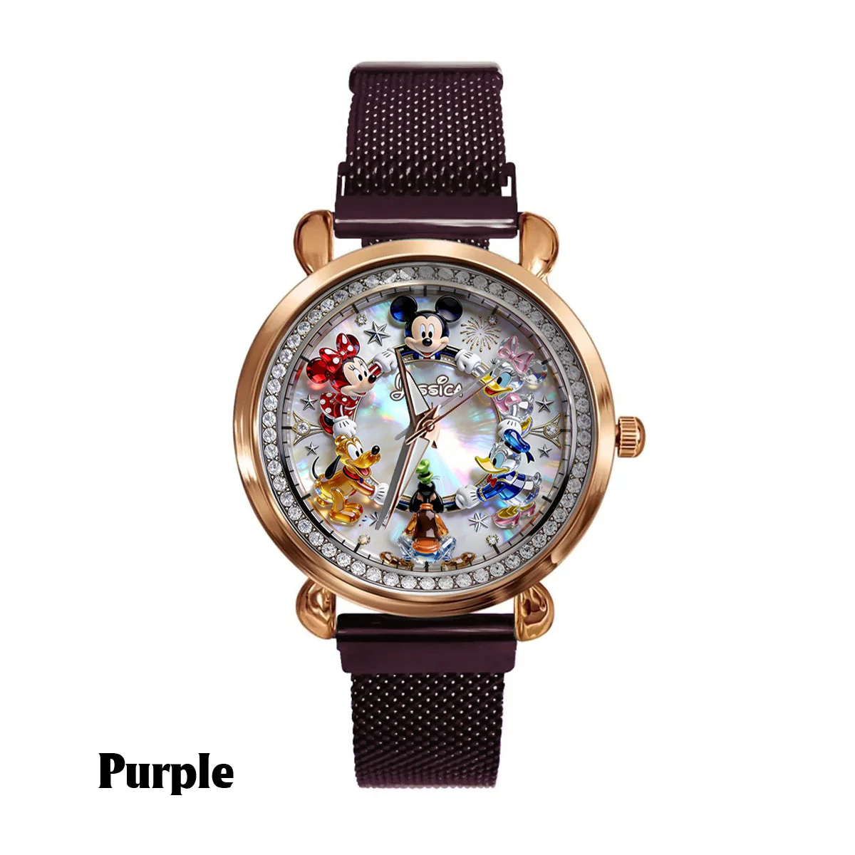 Friends Anniversary - Personalized Mouse Women Hand Watch
