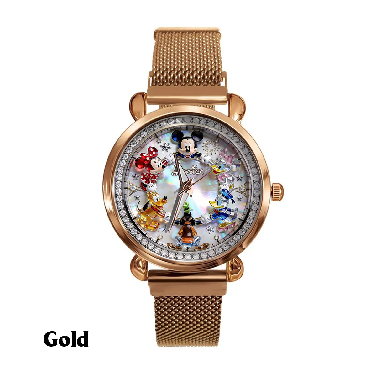 Friends Anniversary - Personalized Mouse Women Hand Watch