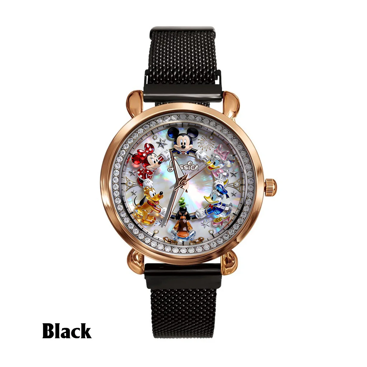 Friends Anniversary - Personalized Mouse Women Hand Watch