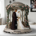 Together, You & I Can Rule The Galaxy - Personalized The Force Custom Shaped Acrylic Plaque