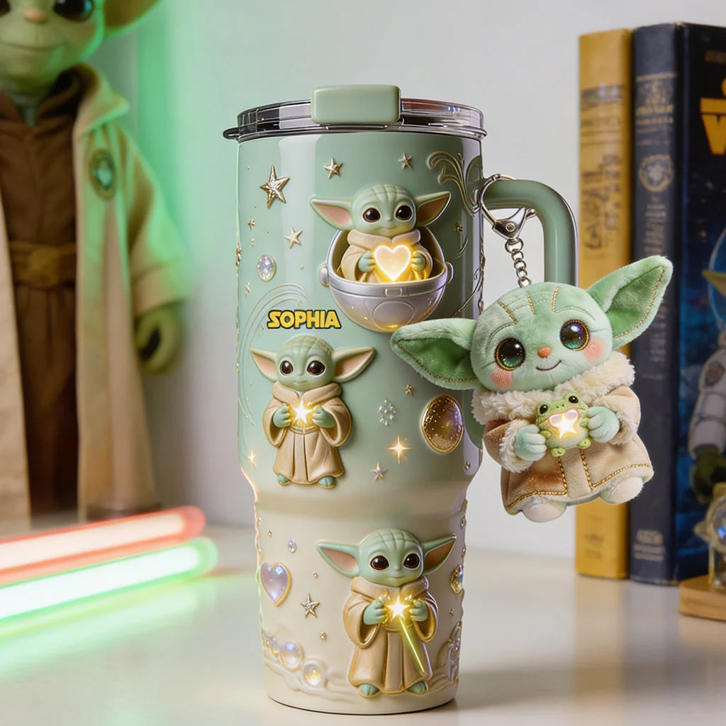 Cute Baby - Personalized The Force Insulated Tumbler