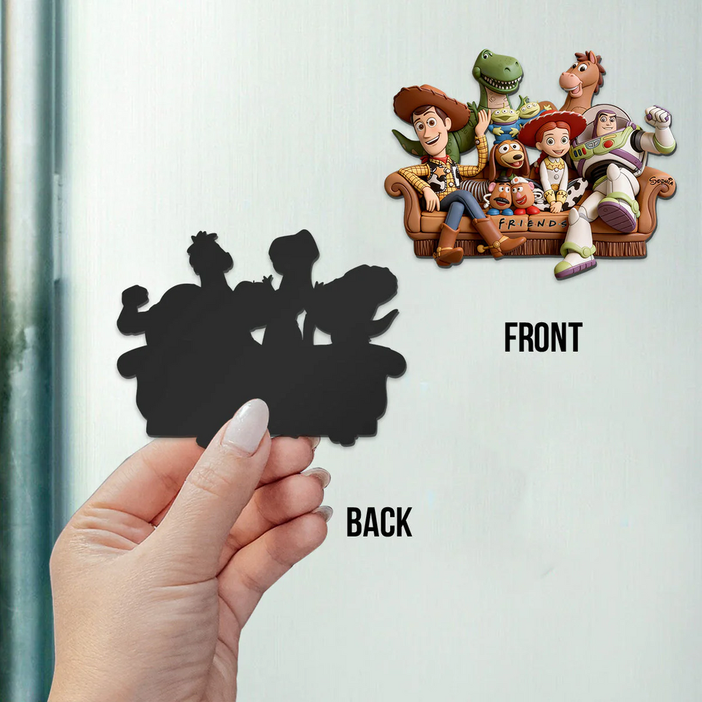 Friends - Personalized Movie For Kids Magnet