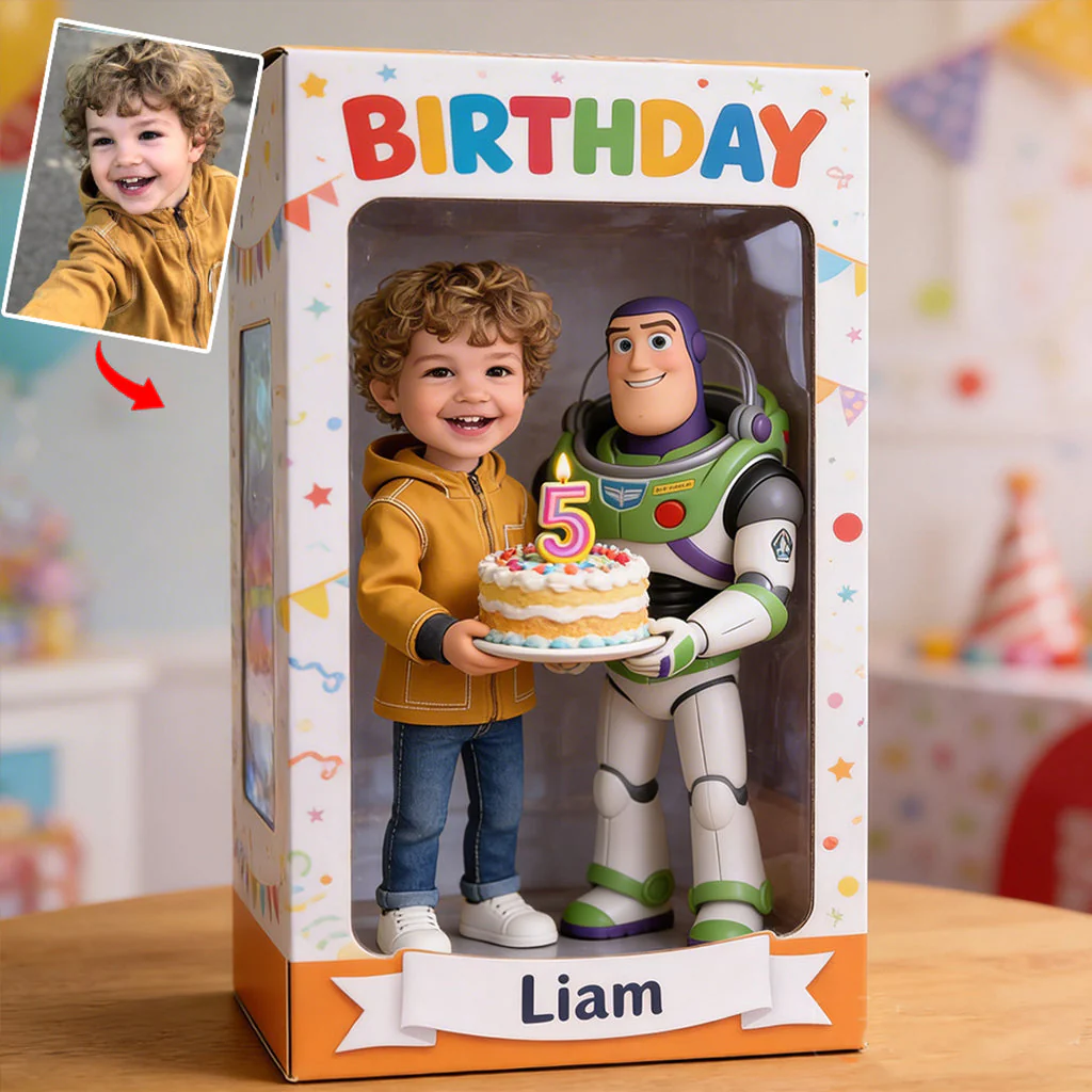 Custom Any Photo - Personalized Kid Custom Shaped Acrylic Plaque