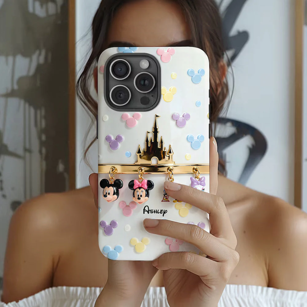 Magic Letter - Personalized Mouse Full Print Phone Case