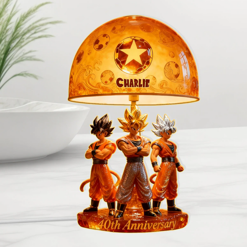 40th Anniversary - Personalized Seven Balls Acrylic LED Night Light