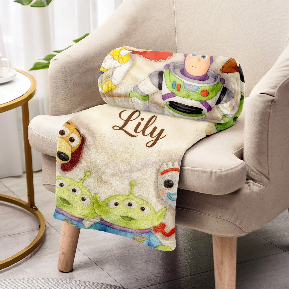 You've Got A Friend In Me - Personalized Movie For Kids Blanket