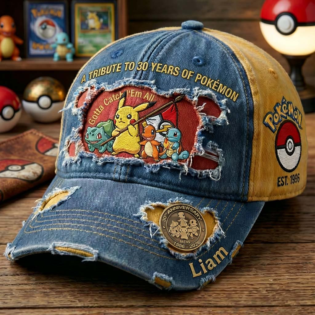Monster Anniversary - Personalized Monster Trainer Classic Cap