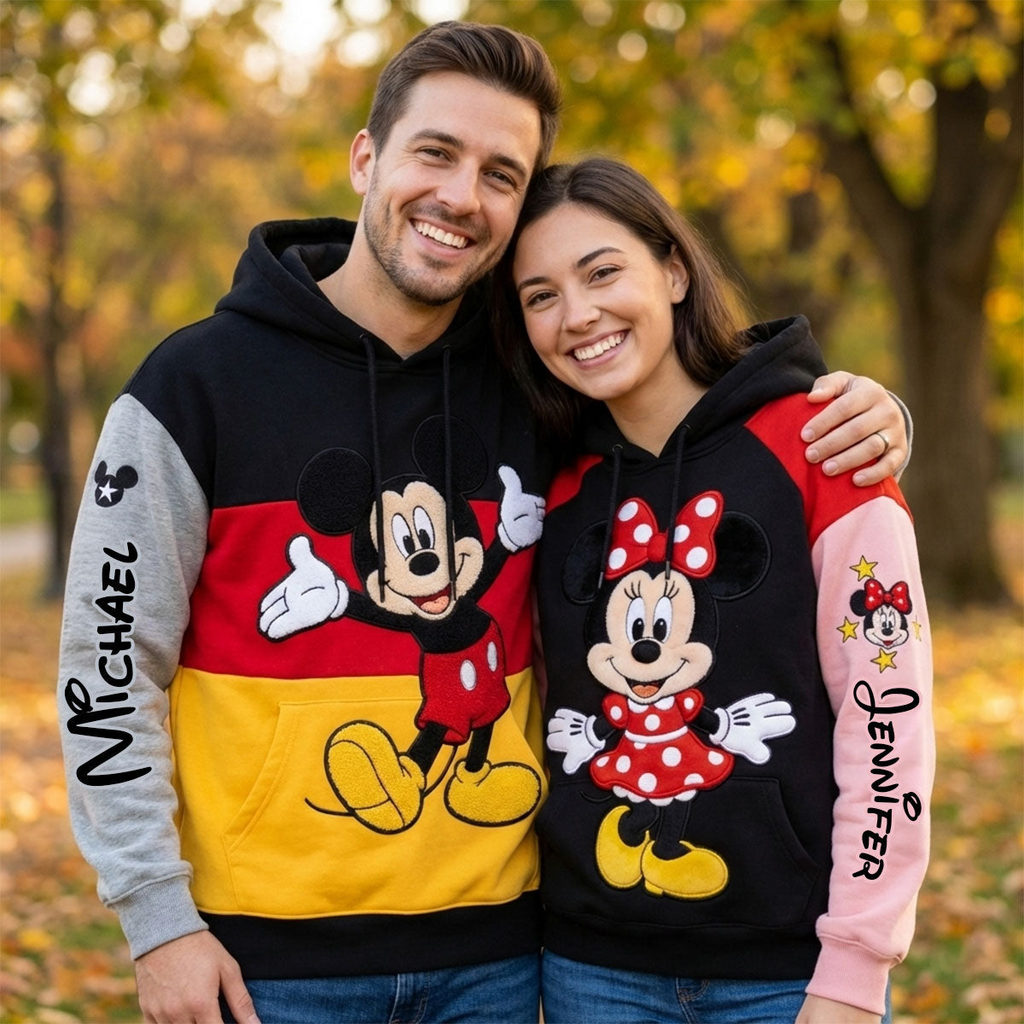 Big Ears Mouse - Personalized Mouse Hoodie and Leggings