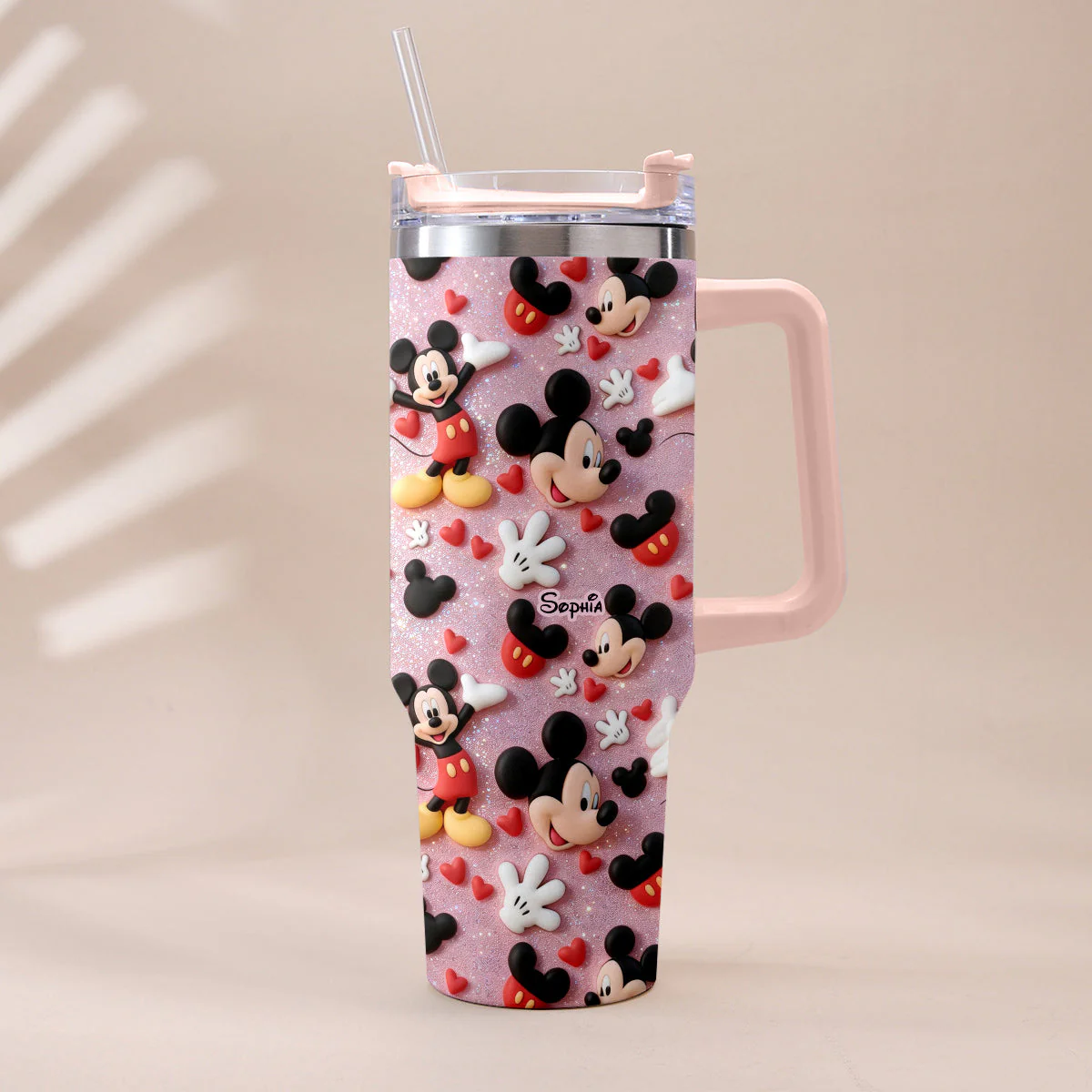 Cartoon Magical Mouse - Personalized Mouse Insulated Tumbler