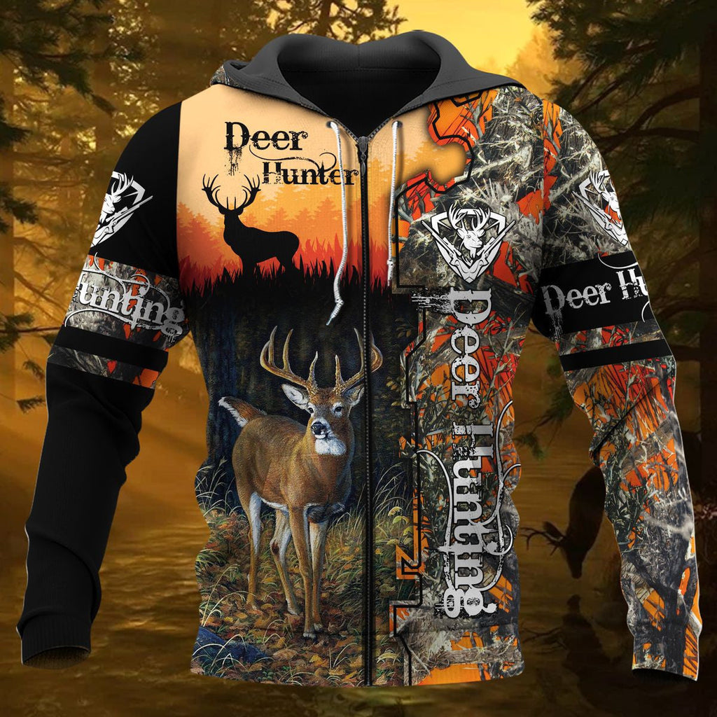 Personalized Name Deer Hunting 4 All Over Printed Unisex Shirt