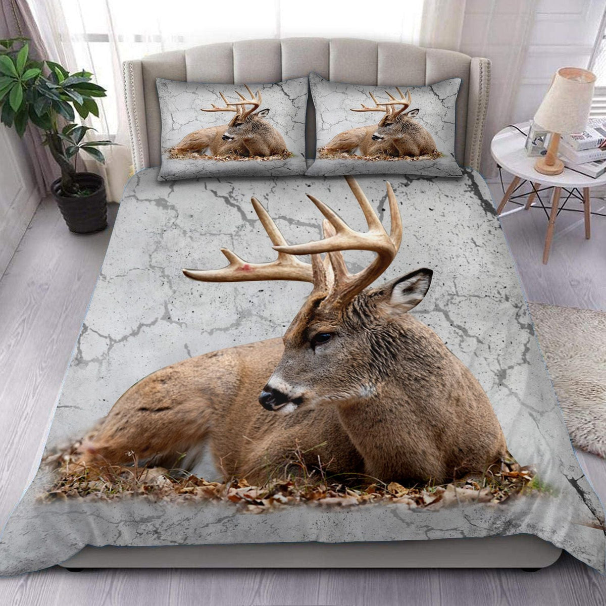 Deer Hunting V2 All Over Printed Bedding Set