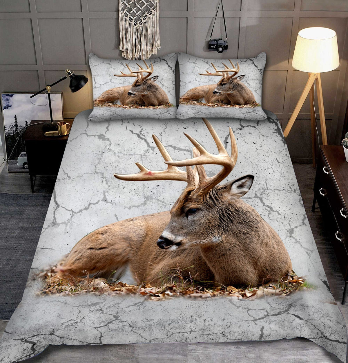 Deer Hunting V2 All Over Printed Bedding Set
