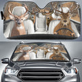 Deer Hunting Auto Car Sunshade
