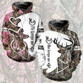 Deer Hunting - Combo Hoodie Couple All over Printed 3D