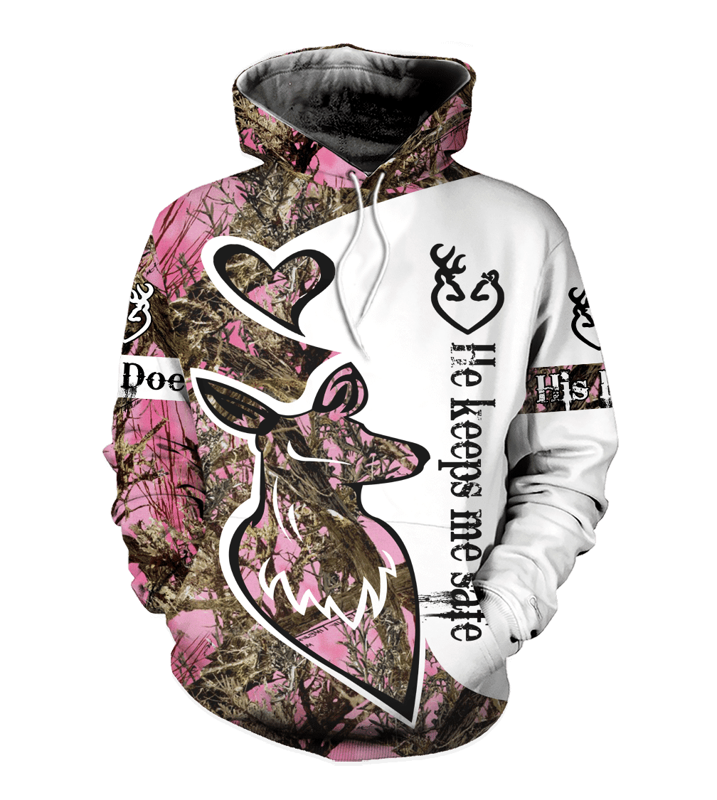 Deer Hunting - Combo Hoodie Couple All over Printed 3D