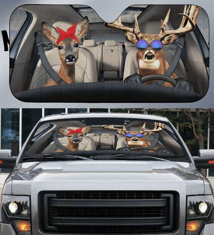 DEER FUNNY LIFE CAR SUNSHADE 1 LIMITED