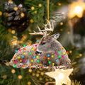 Deer Hunting Two Sided Ornament - Christmas Decoration