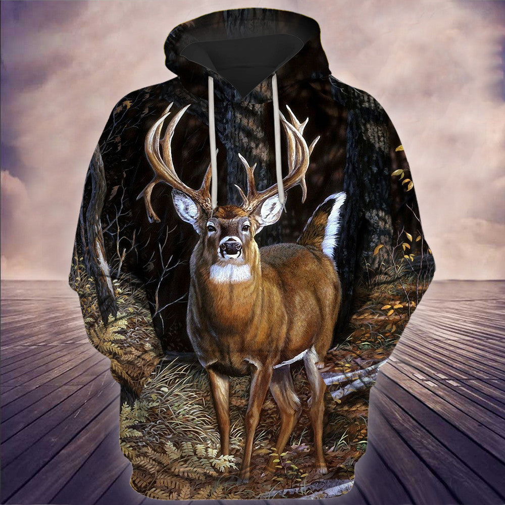 Deer Hunting Forest All Over Printed Unisex Shirt