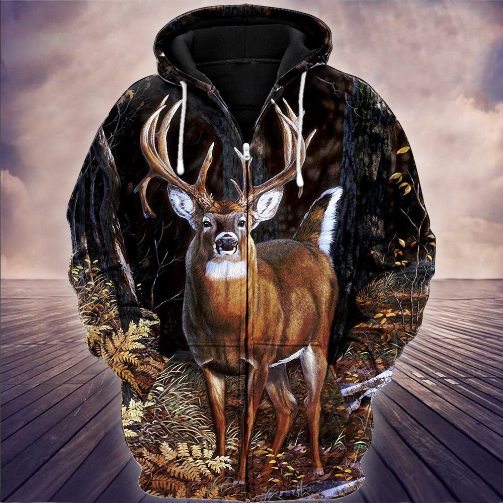 Deer Hunting Forest All Over Printed Unisex Shirt