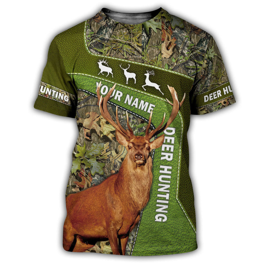 Personalized Deer Hunting 3D All Over Printed Unisex Shirt