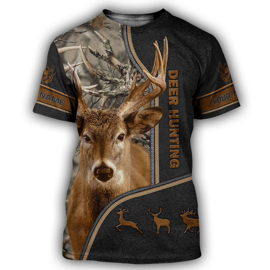Personalized Love Deer Hunting 3D All Over Printed Unisex Shirt
