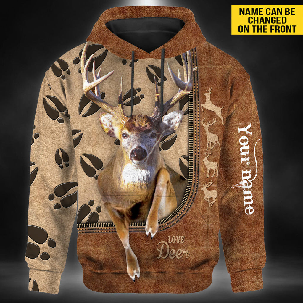 Love Deer - Personalized Hoodie and Leggings
