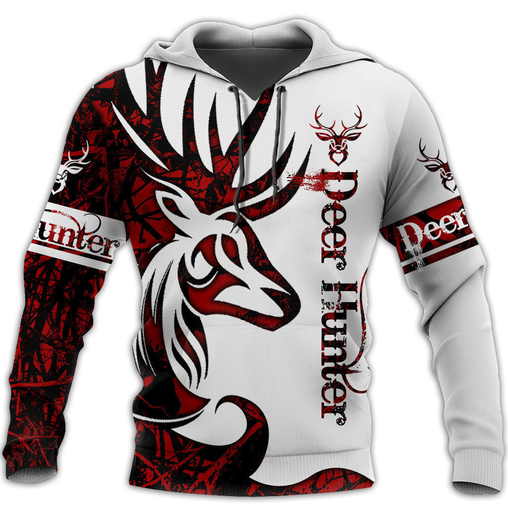 Deer Hunter Red Style All Over Printed Unisex Shirt