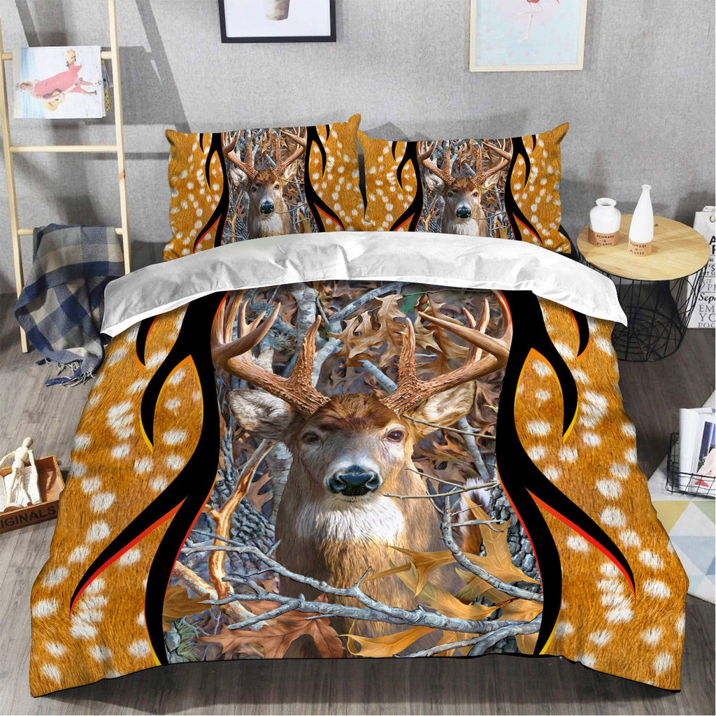 Deer Hunting Q4 All Over Printed Bedding Set