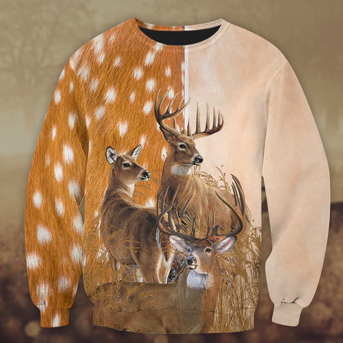 Deer Forest All Over Printed Unisex Shirt