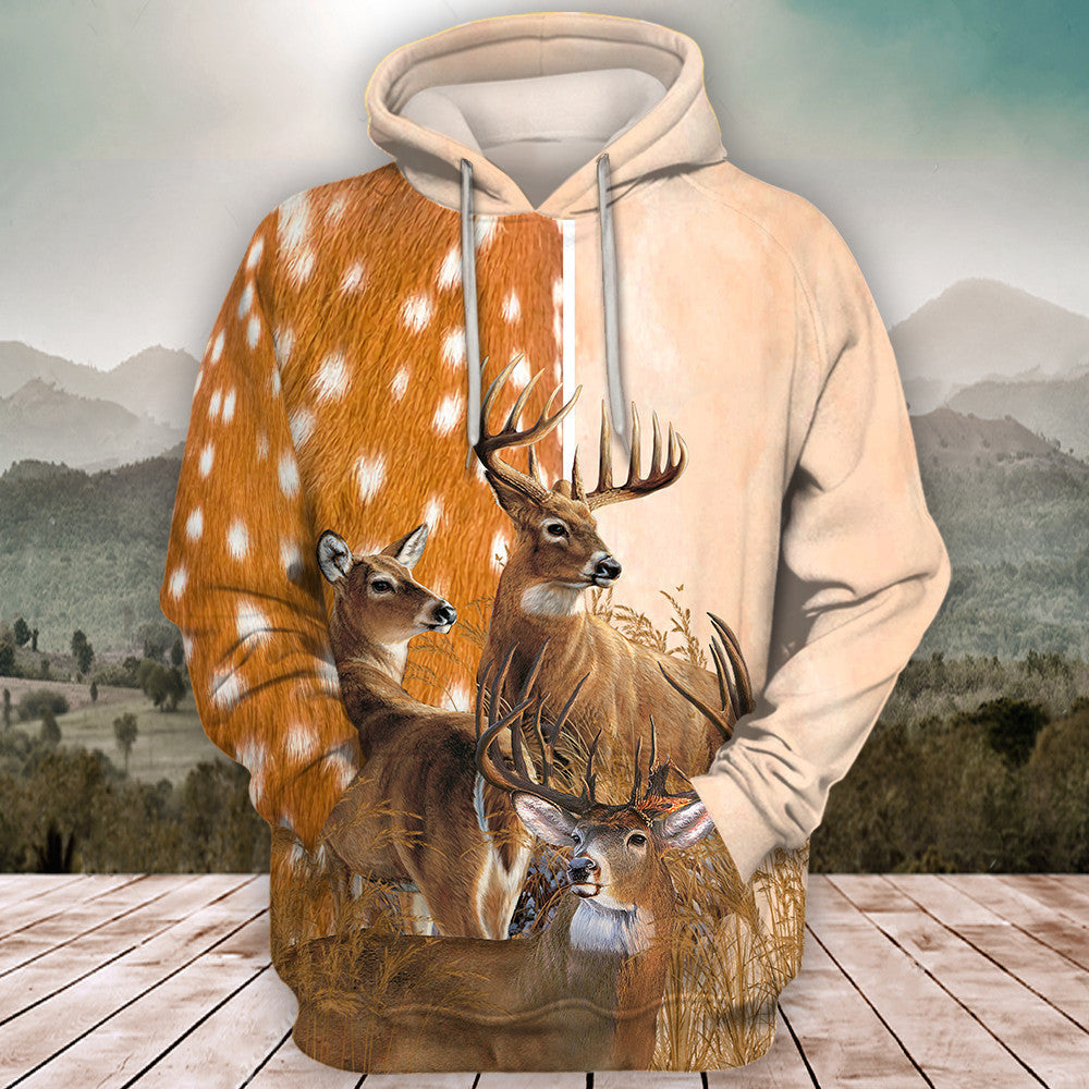 Deer Forest All Over Printed Unisex Shirt