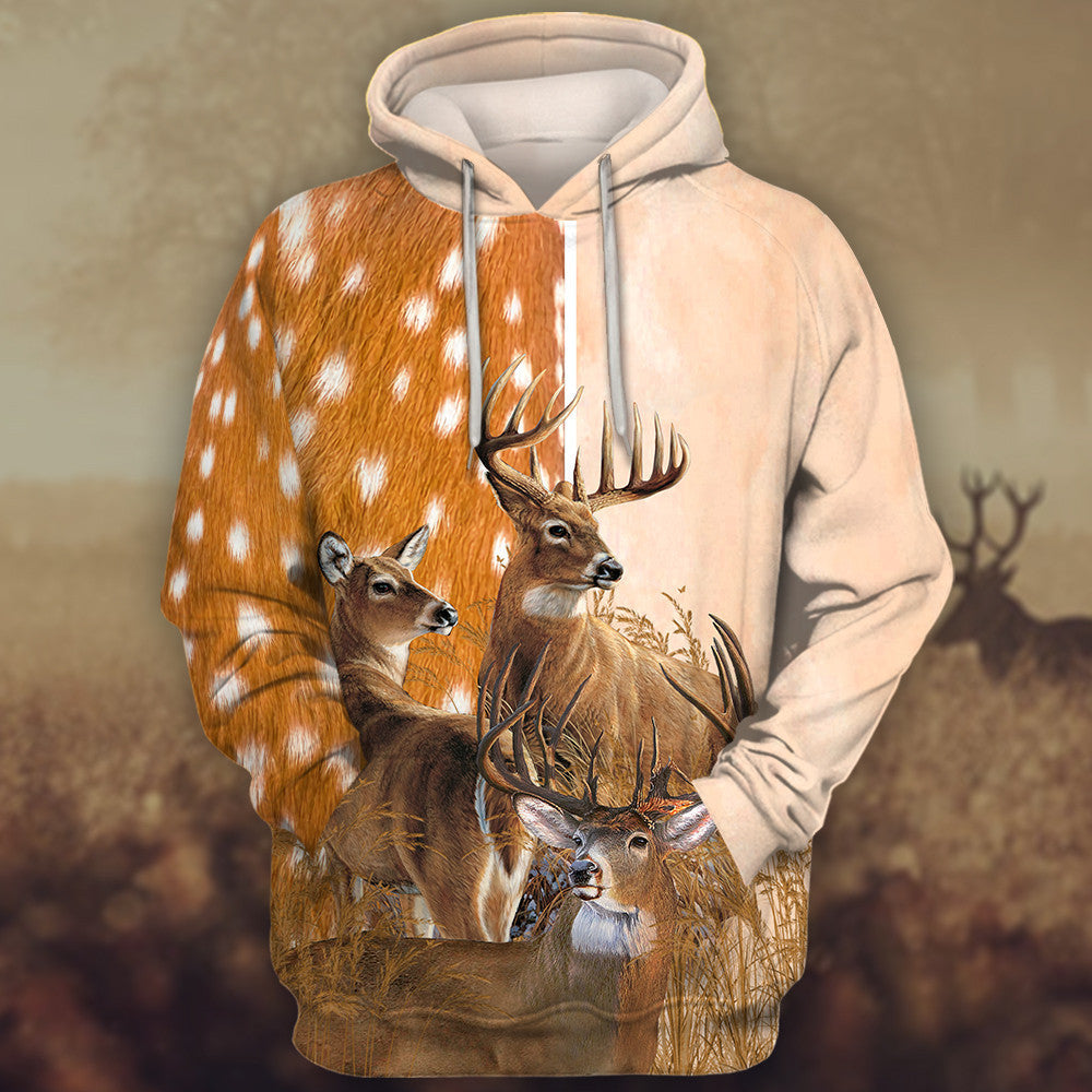 Deer Forest All Over Printed Unisex Shirt