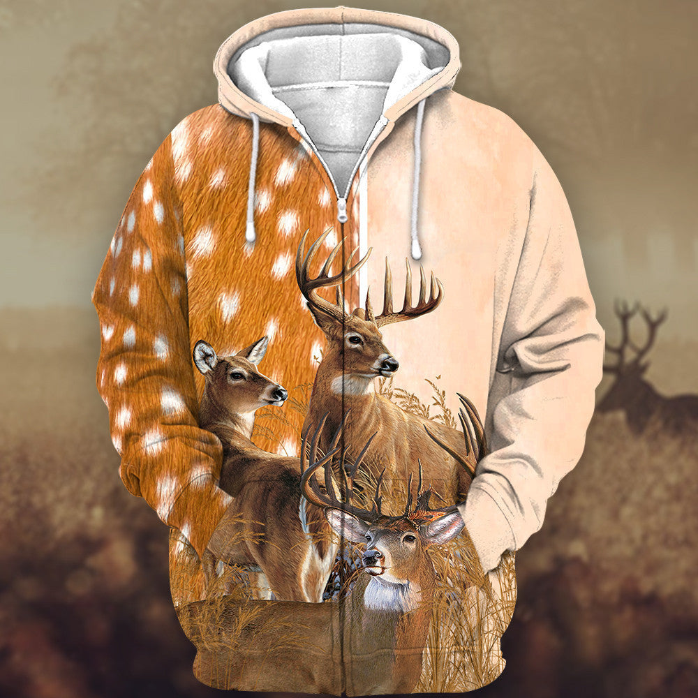 Deer Forest All Over Printed Unisex Shirt