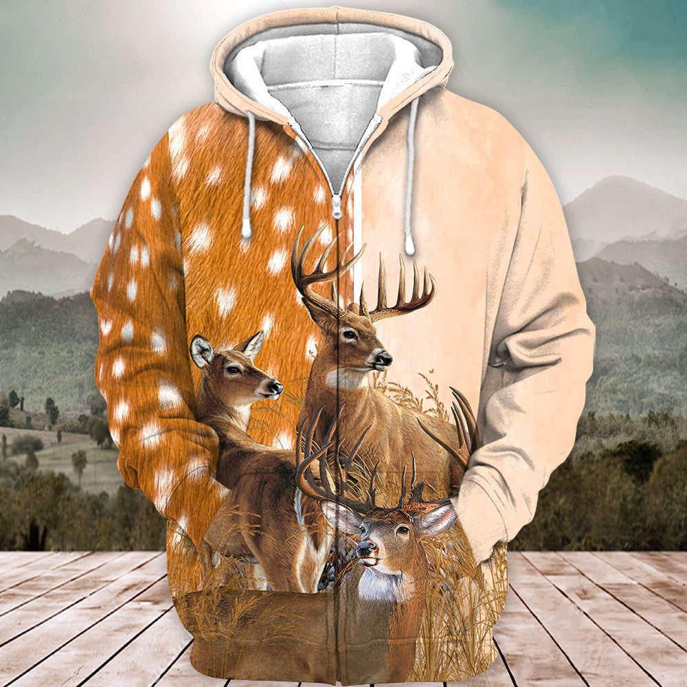 Deer Forest All Over Printed Unisex Shirt
