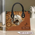 Horse Personalized Leather Handbag AK52
