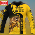 Personalized Name Bee Kind All Over Printed Unisex Shirt