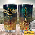 Personalized Name Let It Bee Tumbler 20oz 30oz Cup Q230606
