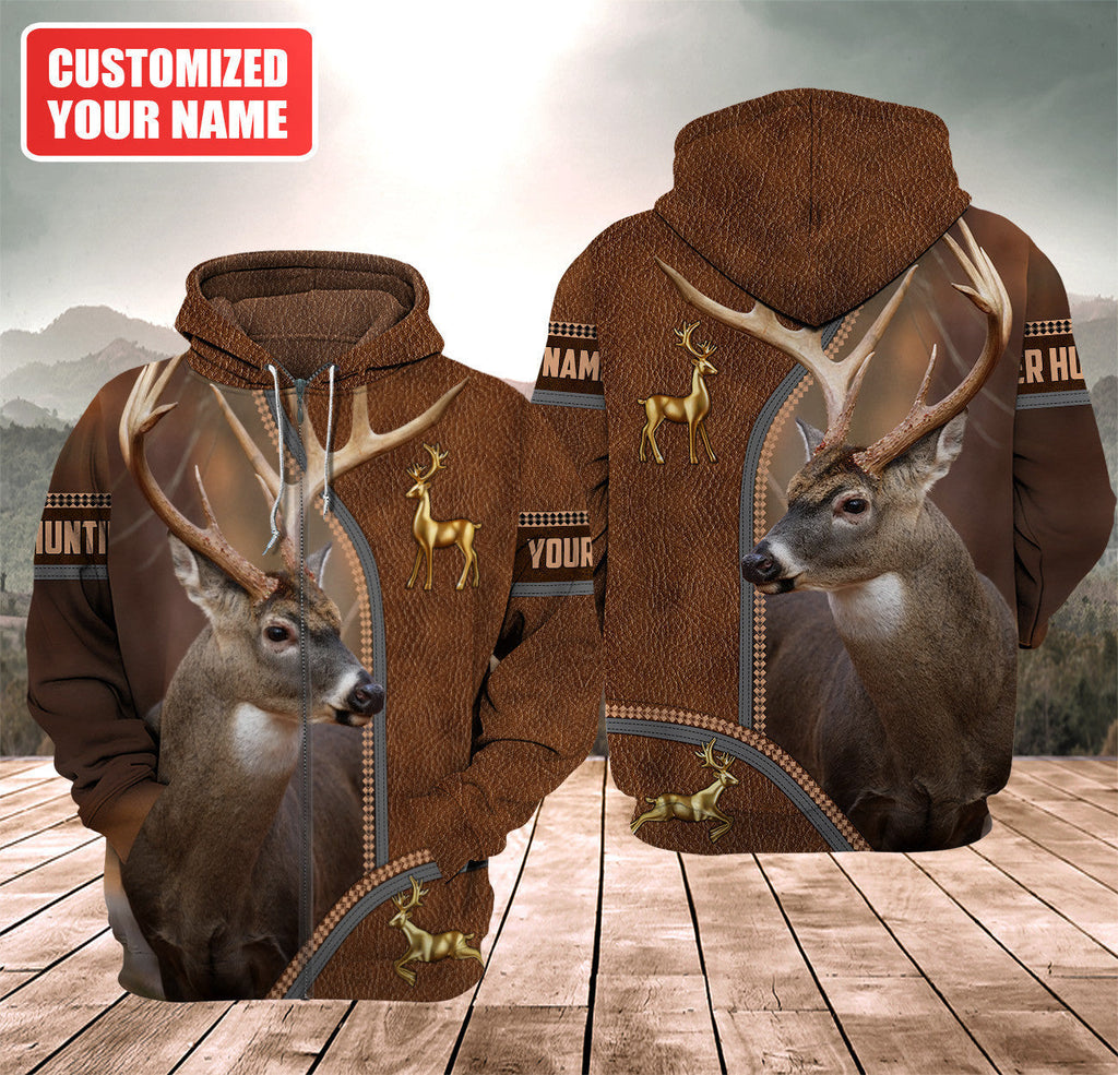 Personalized Name Deer Hunting Q7 All Over Printed Unisex Shirt