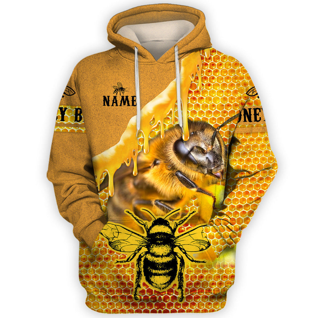 Personalized Name Honey Bee 7 All Over Printed Unisex Shirt Q231202