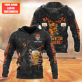 Personalized Name Basketball And Beer All Over Printed Unisex Shirt Q270207
