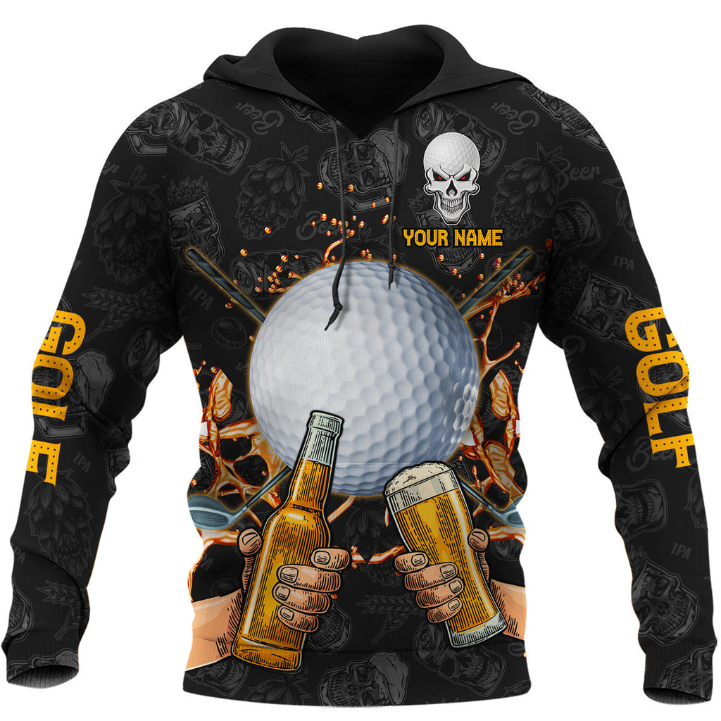 Personalized Name Golf Beer All Over Printed Unisex Shirt Q140306