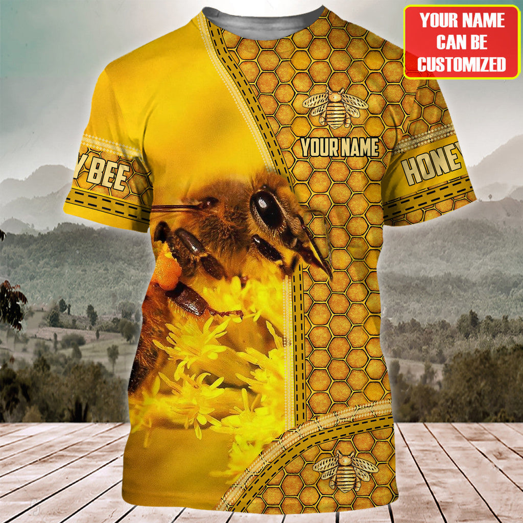 Personalized Name Honey Bee 10 All Over Printed Unisex Shirt Q270406