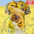 Personalized Name Honey Bee 13 All Over Printed Unisex Shirt Q180501
