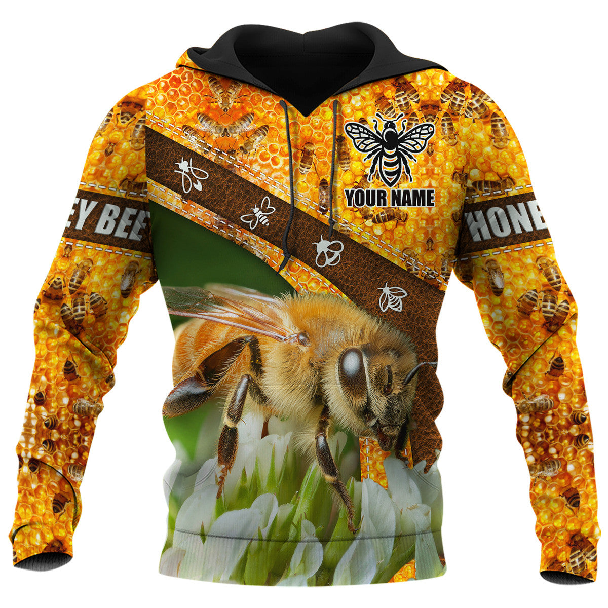 Personalized Name Honey Bee 17 All Over Printed Unisex Shirt Q160801